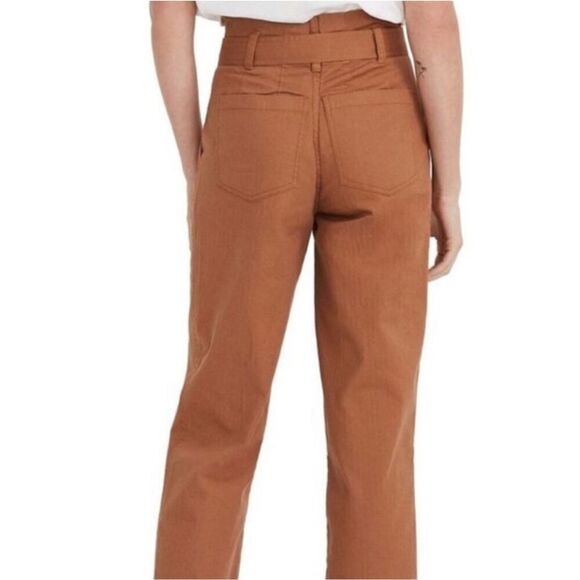 Madewell The Neale Straight-Leg Pant in Drapeweave Size 26 - Picture 4 of 11